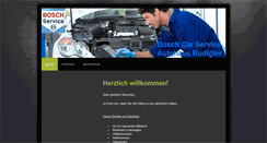 Desktop Screenshot of bosch-service-rudigier.de